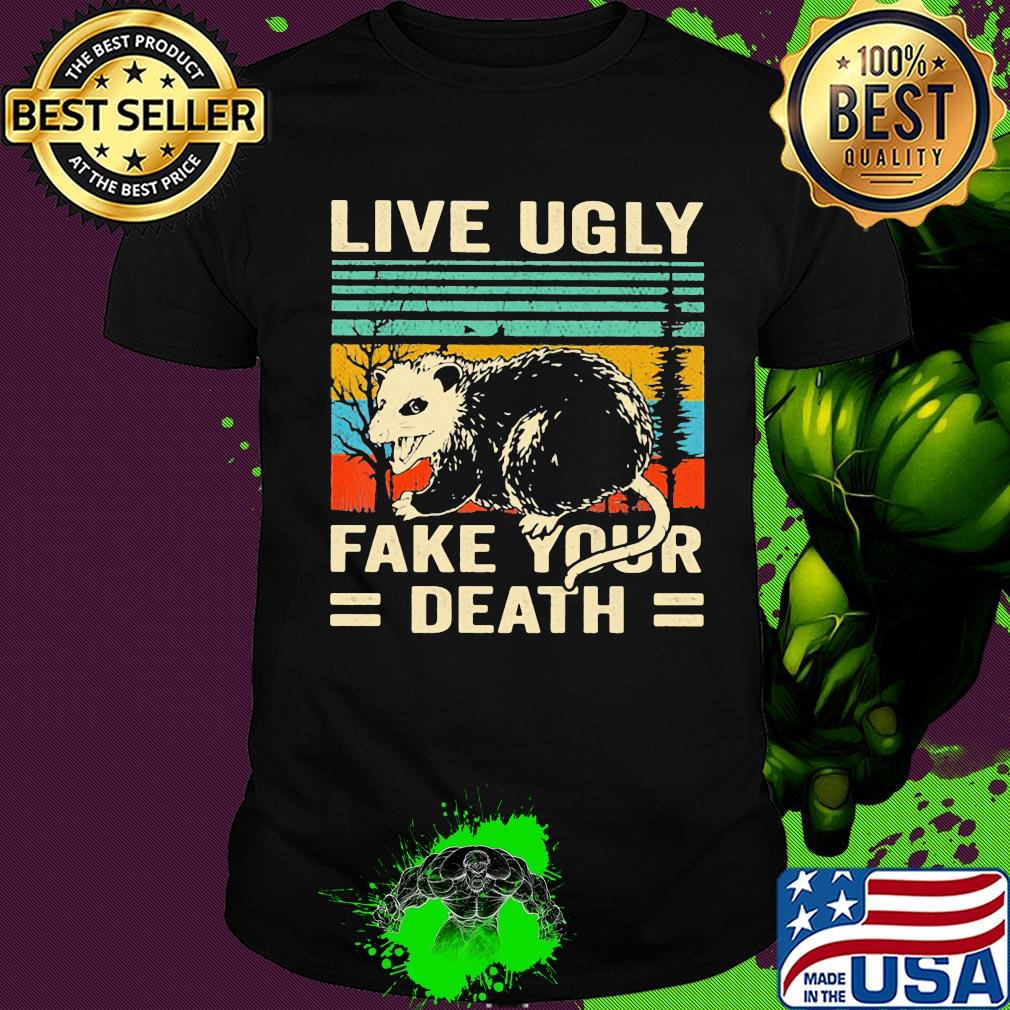 Mouse live ugly fake your death vintage shirt