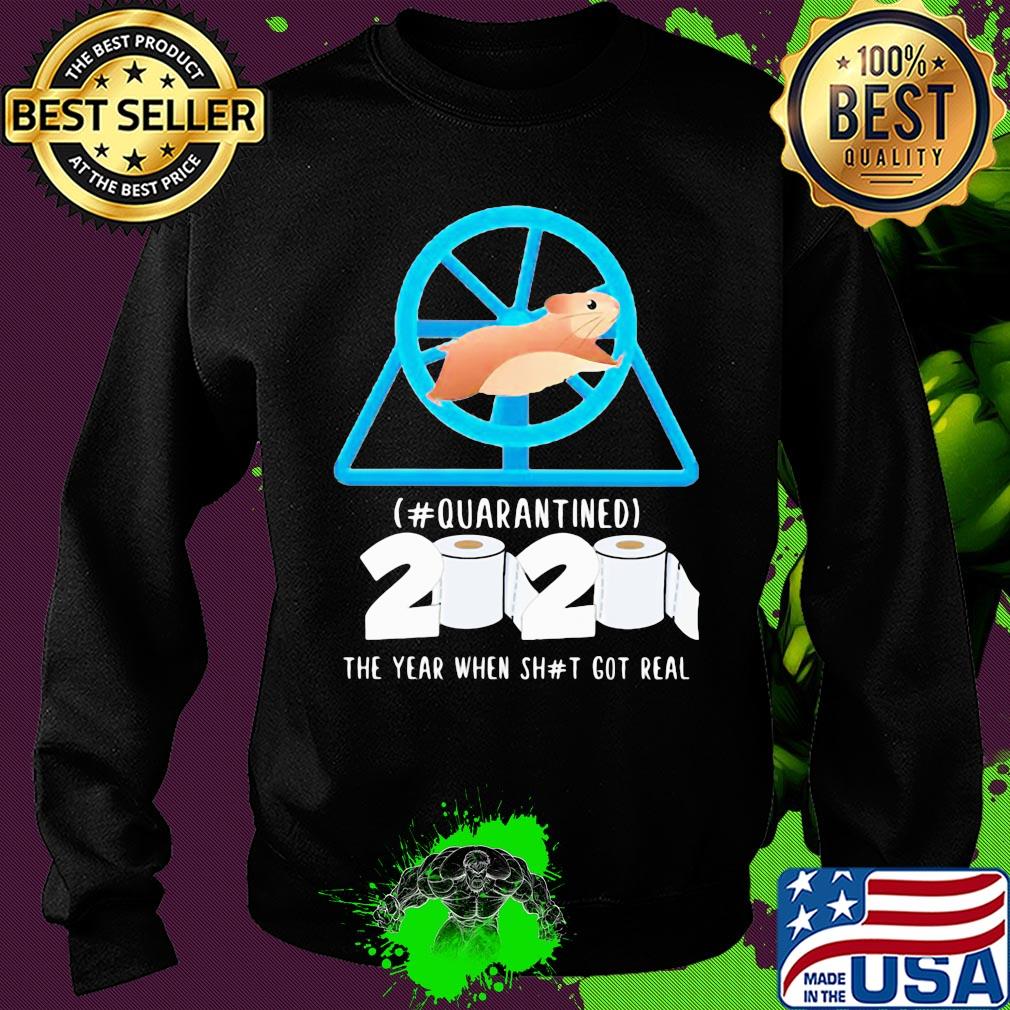 Mouse quarantined 2020 toilet paper the year when shit got real quarantined s Sweater Mouse quarantined 2020 toilet paper the year when shit got real quarantined s Sweater