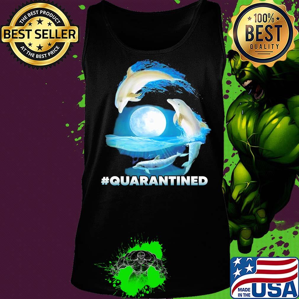 Nautical Full Moon Bottlenose Dolphins Quarantined Shirt Tank top Nautical Full Moon Bottlenose Dolphins Quarantined Shirt Tank top