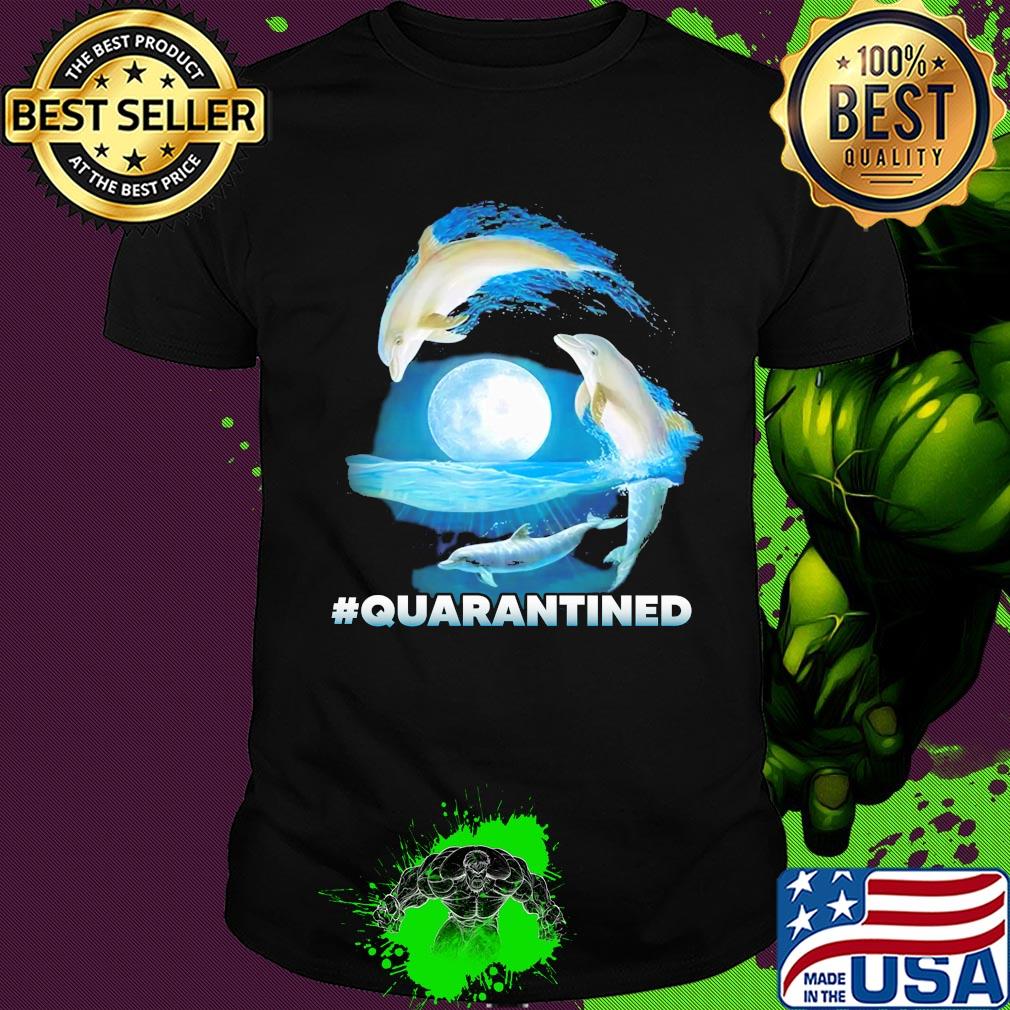 Nautical Full Moon Bottlenose Dolphins Quarantined Shirt Nautical Full Moon Bottlenose Dolphins Quarantined Shirt