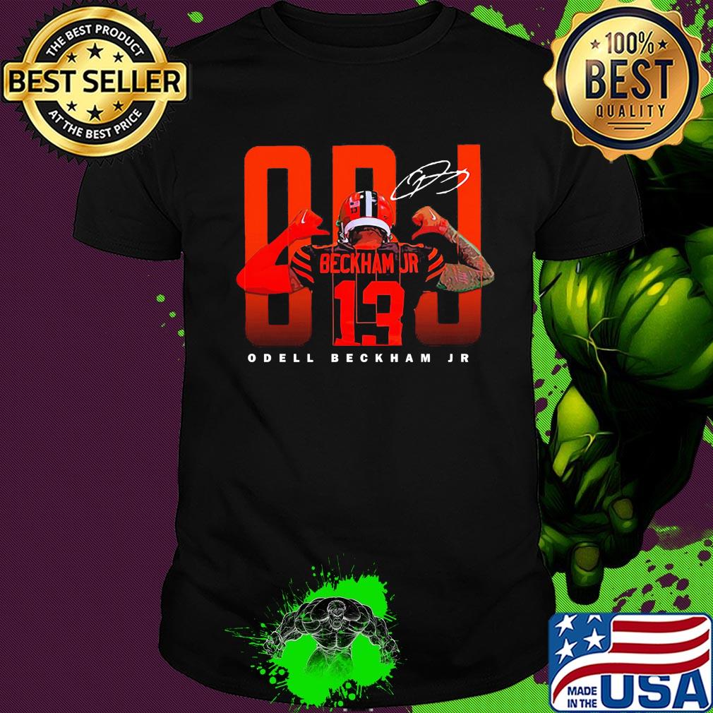 Odell Beckham Jr 13 signature shirt