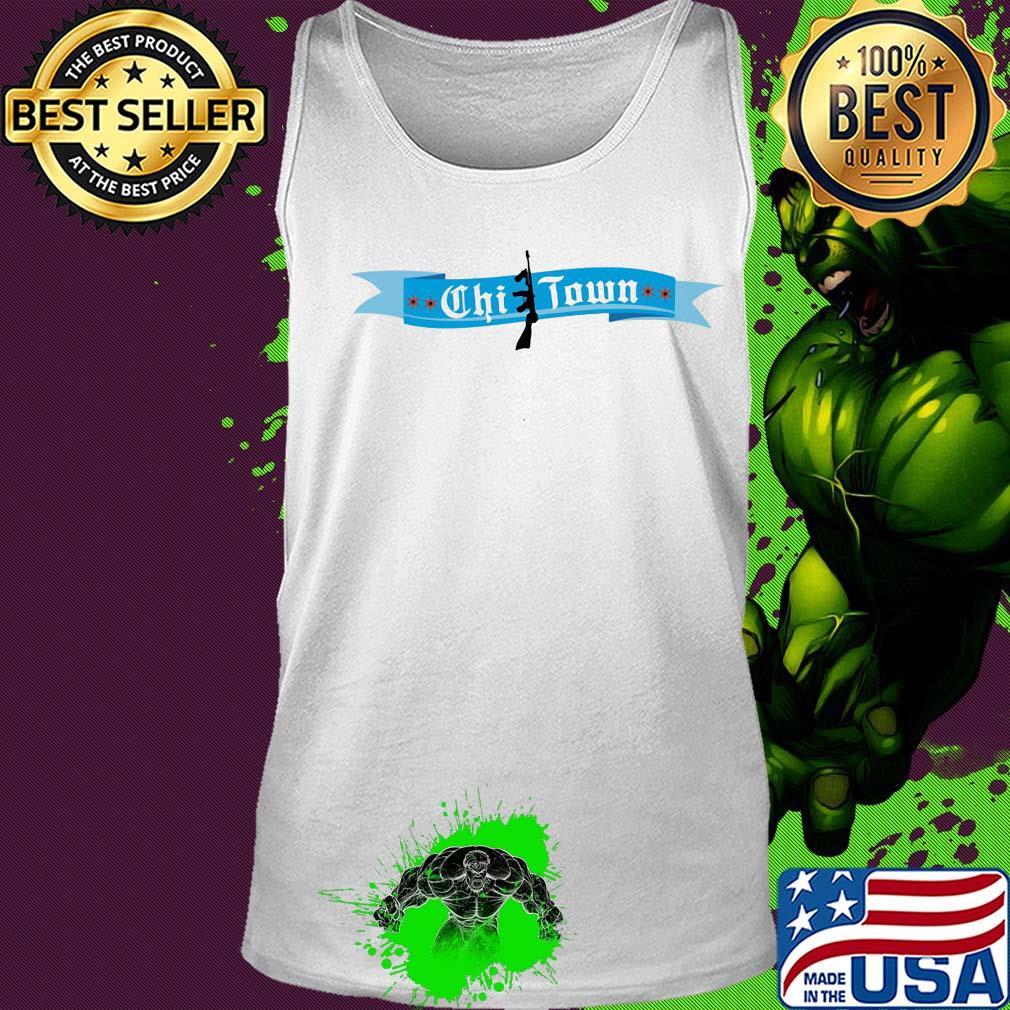 Official Chi Town gun s Tank top Official Chi Town gun s Tank top