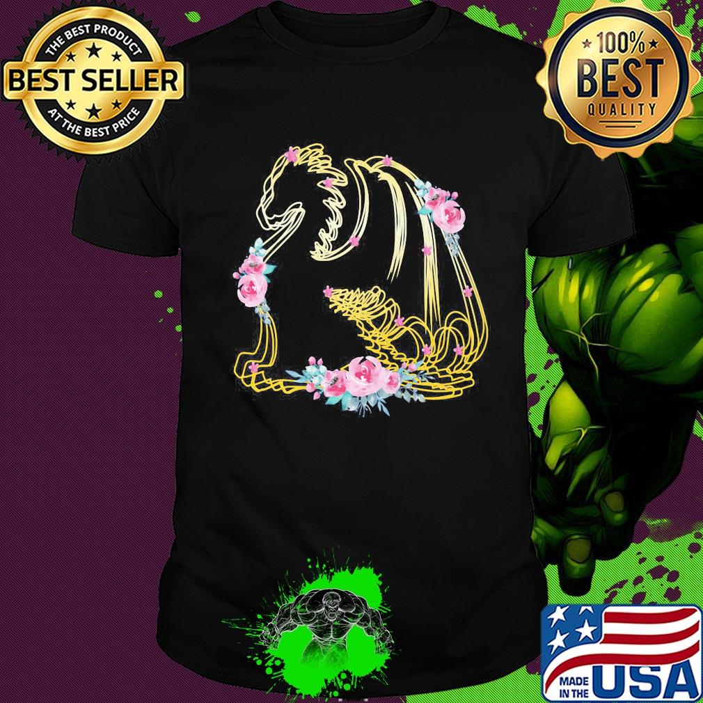 Official Dragon flower love shirt