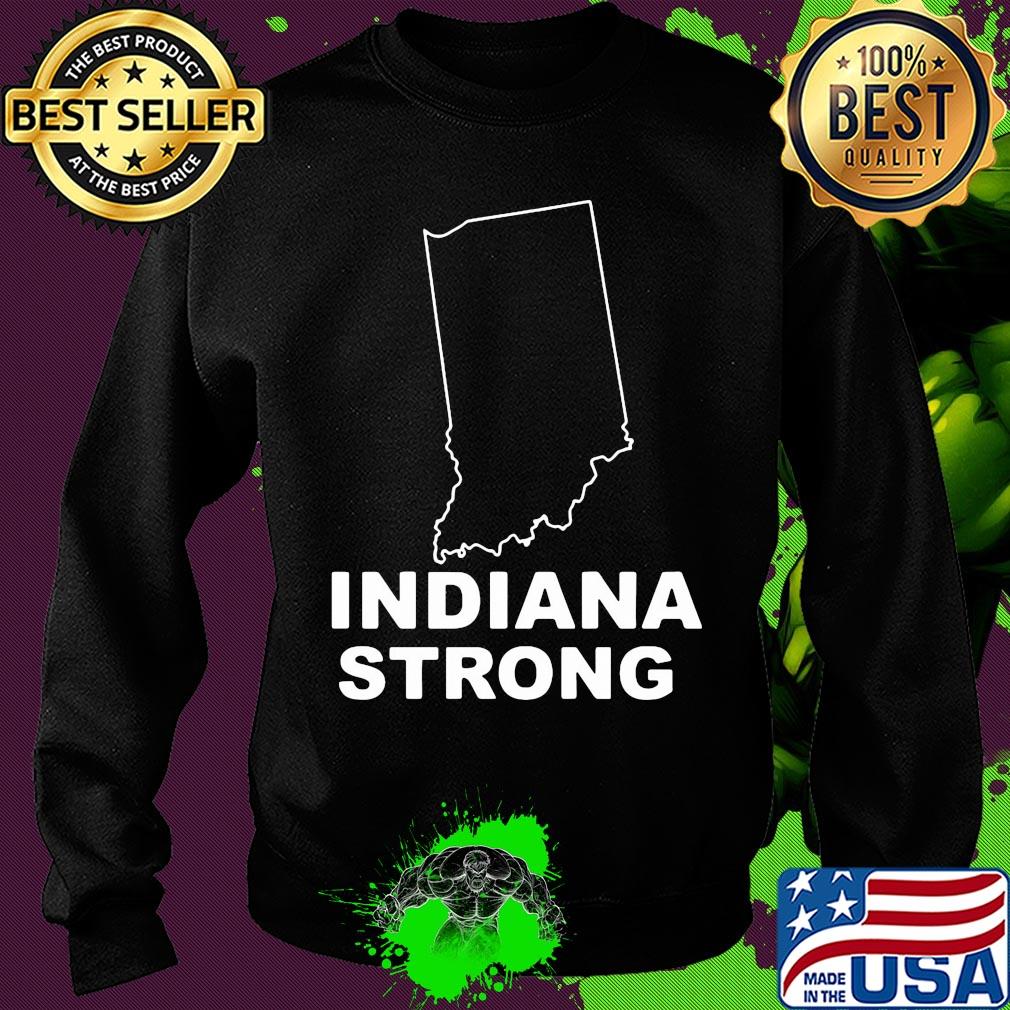 Official Indiana strong map s Sweater Official Indiana strong map s Sweater