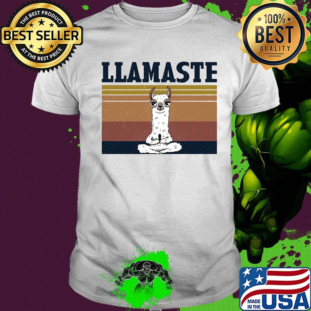 Official Llamaste Yoga vintage shirt