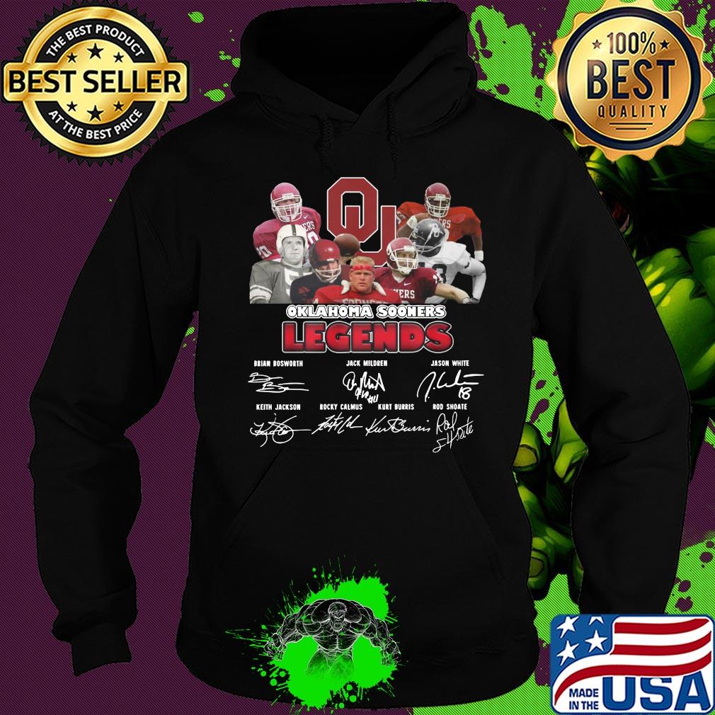 Oklahoma Sooners legends signature s Hoodie Oklahoma Sooners legends signature s Hoodie