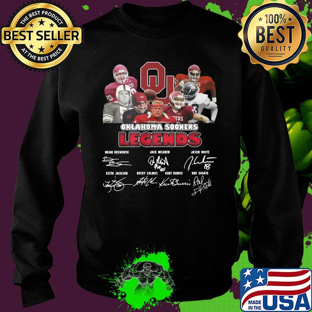Oklahoma Sooners legends signature s Sweater Oklahoma Sooners legends signature s Sweater