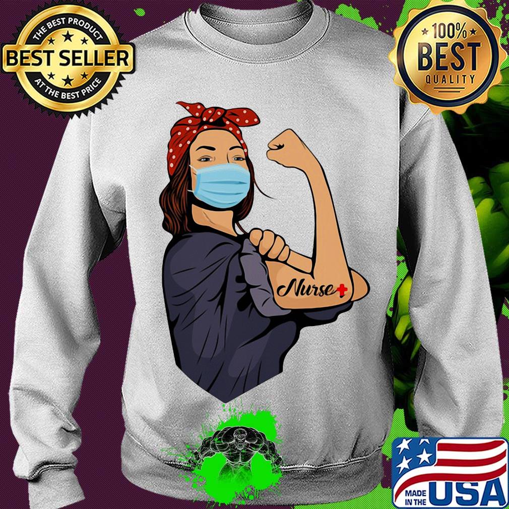 Pop Art Sexy Strong Woman Nurse s Sweater Pop Art Sexy Strong Woman Nurse s Sweater