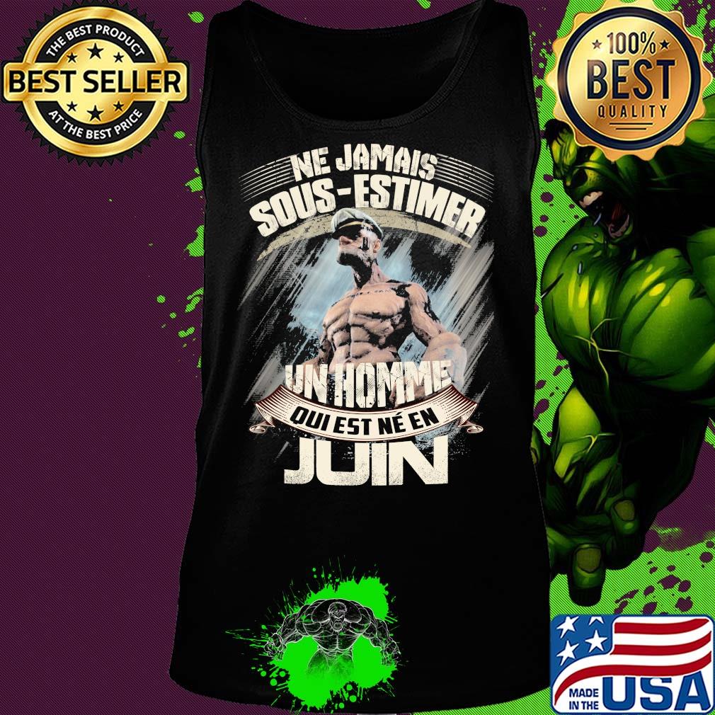 Popeye ne jamais sous-estimer une homme qui est nee en juin s Tank top Popeye ne jamais sous-estimer une homme qui est nee en juin s Tank top