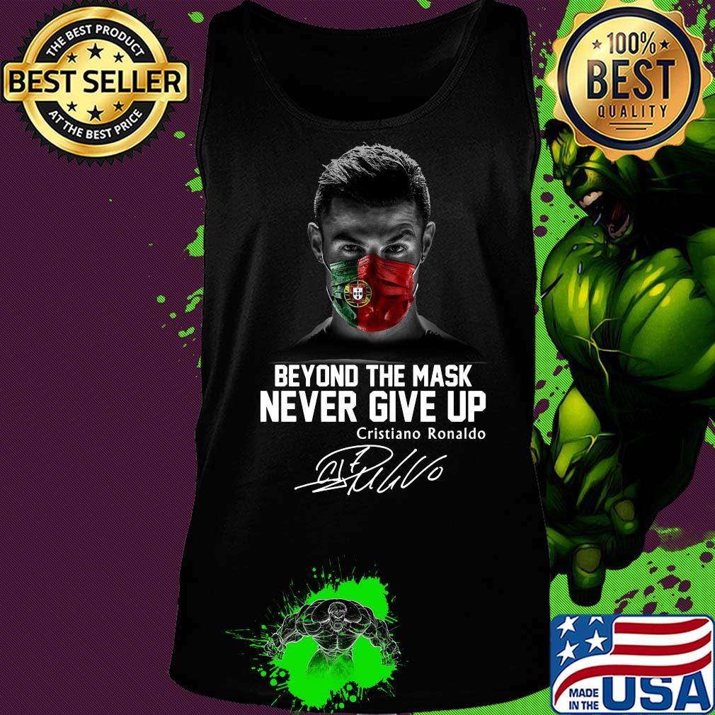 Portugal beyond the mask never give up cristiano ronaldo signature s Tank top Portugal beyond the mask never give up cristiano ronaldo signature s Tank top