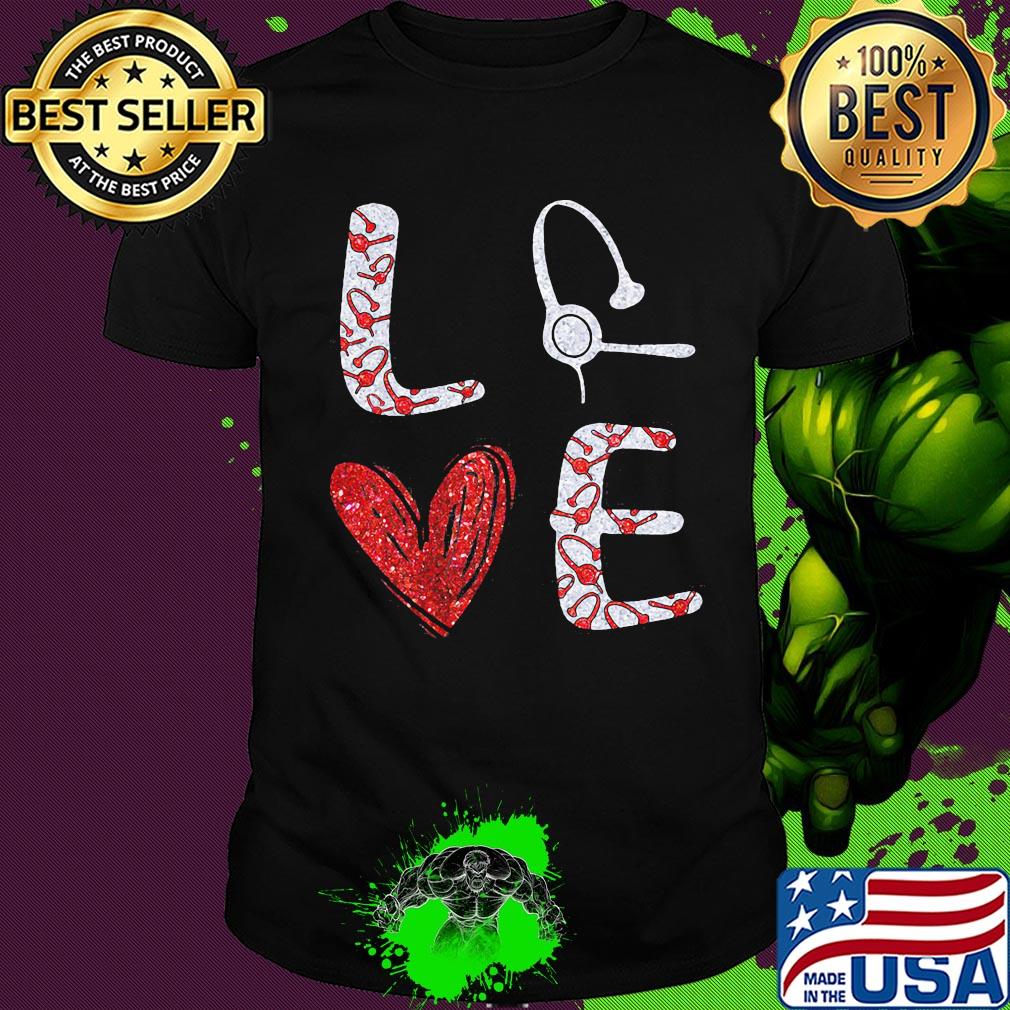 Proud Dispatcher Love heart shirt