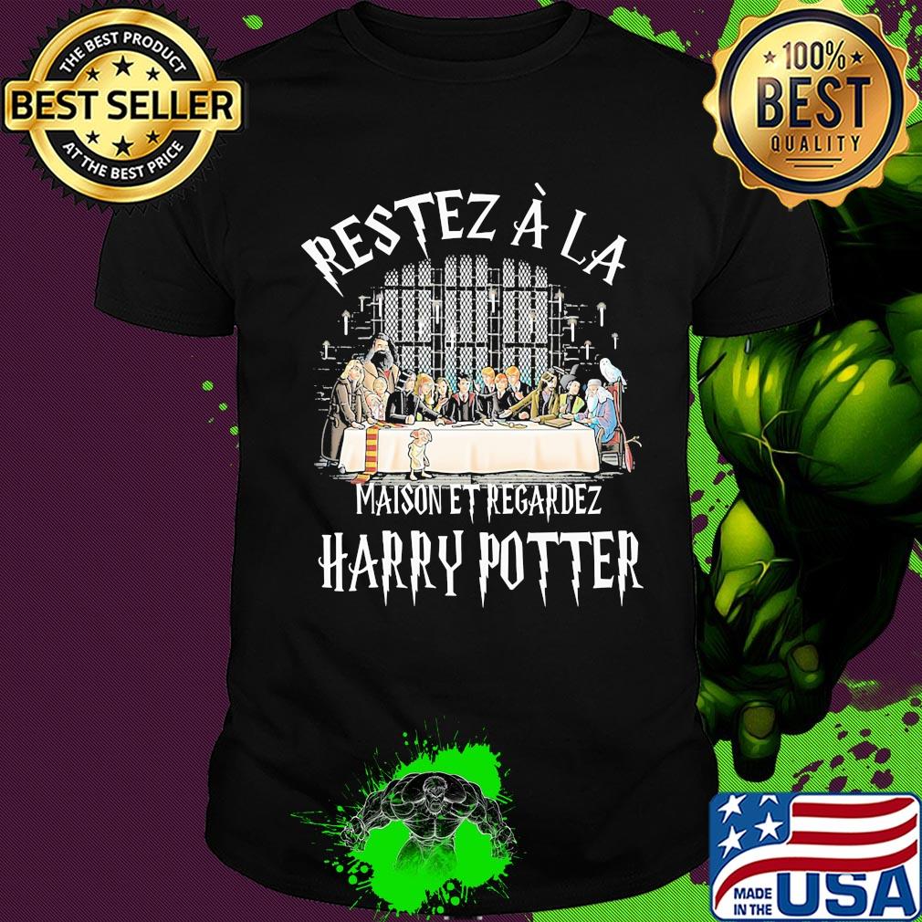 Restez a la maison et regardez harry potter shirt