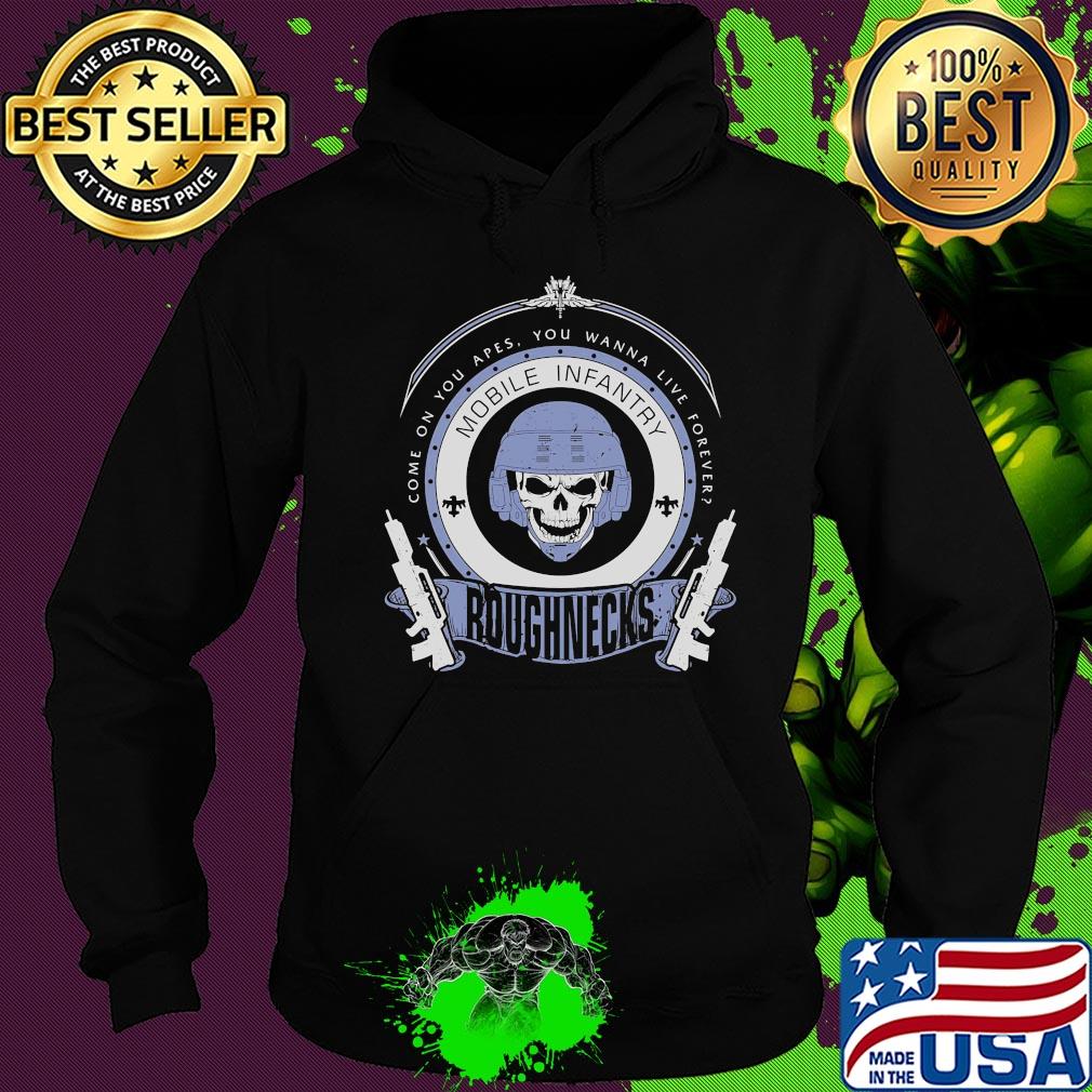 Skull veteran come on you apes you wanna live forever roughnecks s Hoodie Skull veteran come on you apes you wanna live forever roughnecks s Hoodie