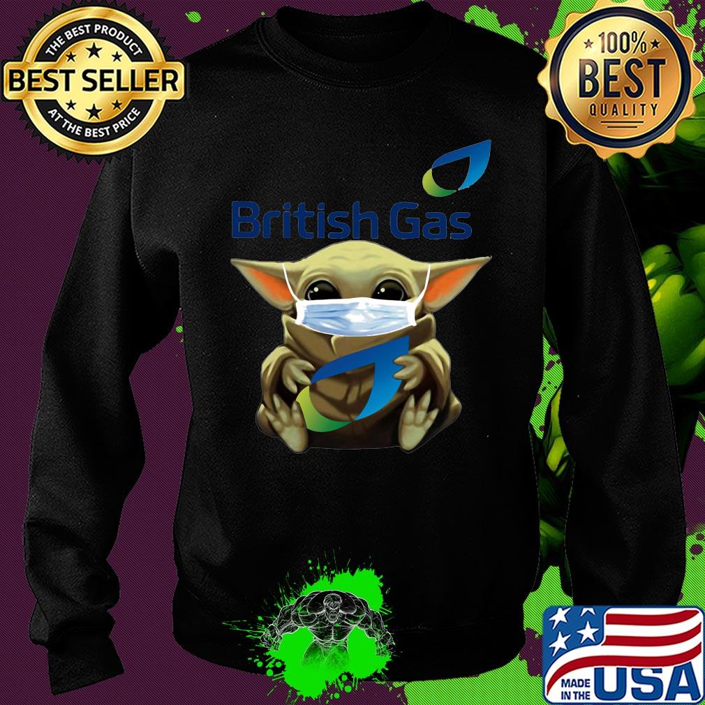 Star wars baby yoda hug british gas mask covid-19 s Sweater Star wars baby yoda hug british gas mask covid-19 s Sweater