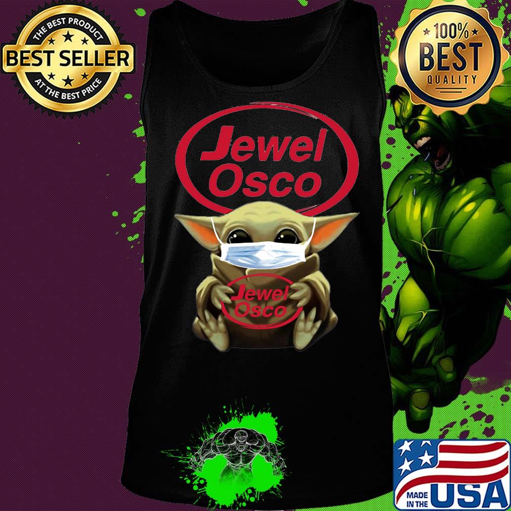 Star wars baby yoda hug jewel osco mask covid-19 s Tank top Star wars baby yoda hug jewel osco mask covid-19 s Tank top
