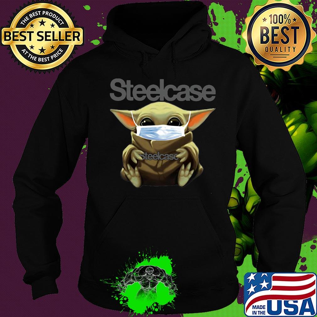 Star wars baby yoda hug steelcase mask covid-19 s Hoodie Star wars baby yoda hug steelcase mask covid-19 s Hoodie
