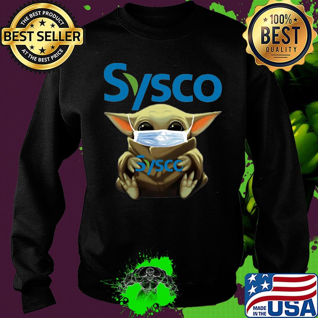 Star wars baby yoda hug sysco mask covid-19 s Sweater Star wars baby yoda hug sysco mask covid-19 s Sweater