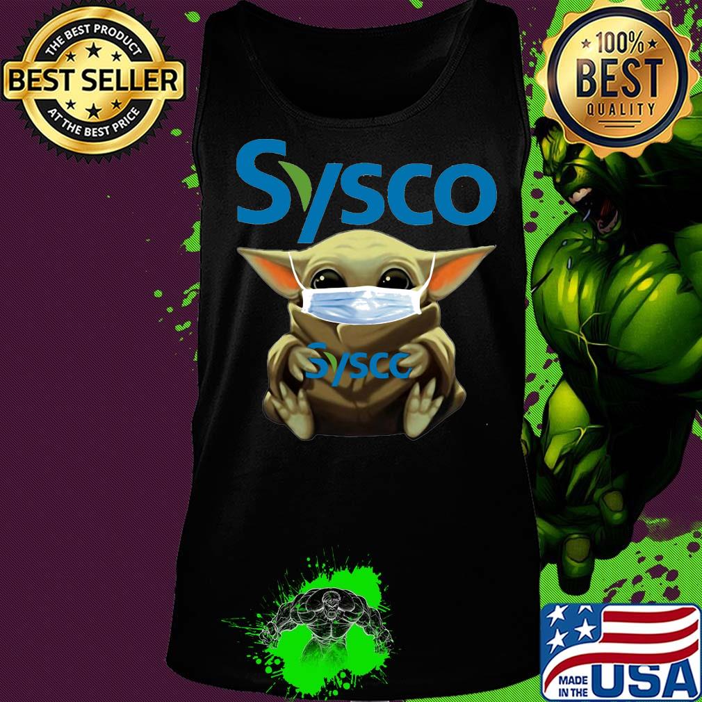 Star wars baby yoda hug sysco mask covid-19 s Tank top Star wars baby yoda hug sysco mask covid-19 s Tank top