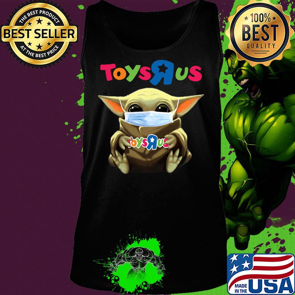 Star wars baby yoda hug Toys R Us mask covid-19 s Tank top Star wars baby yoda hug Toys R Us mask covid-19 s Tank top