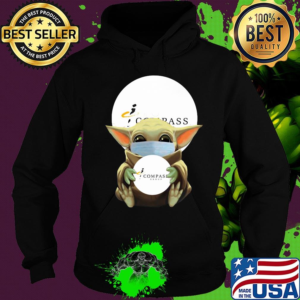 Star wars baby yoda mask hug compass group covid-19 s Hoodie Star wars baby yoda mask hug compass group covid-19 s Hoodie