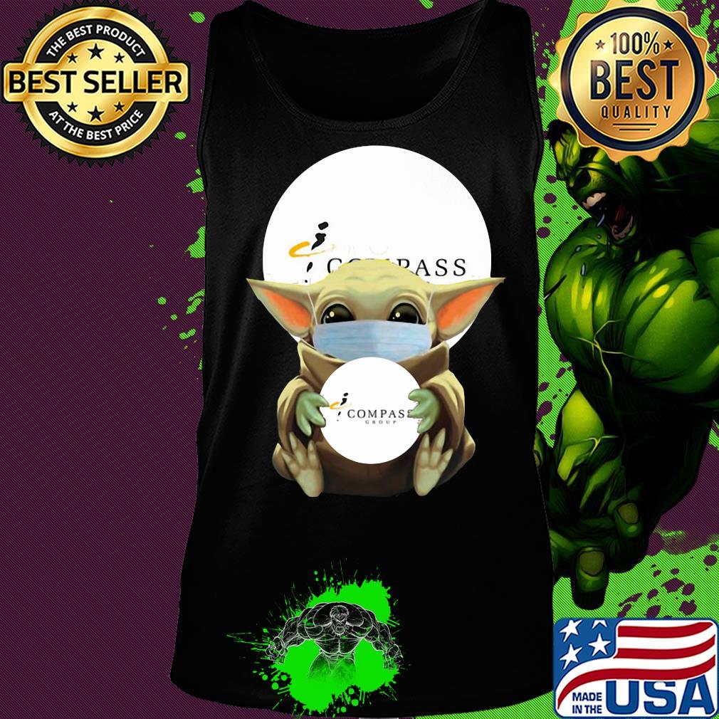 Star wars baby yoda mask hug compass group covid-19 s Tank top Star wars baby yoda mask hug compass group covid-19 s Tank top