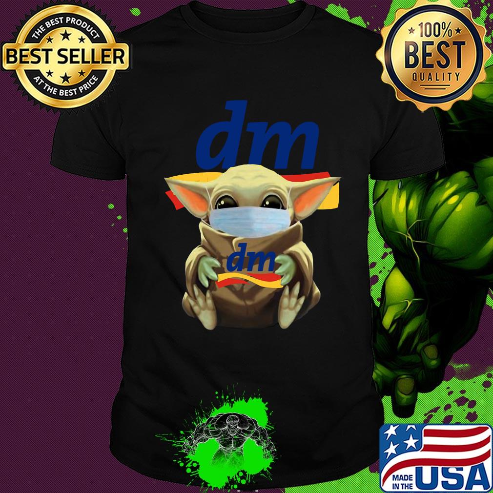 Star wars baby yoda mask hug drogerie markt covid-19 shirt