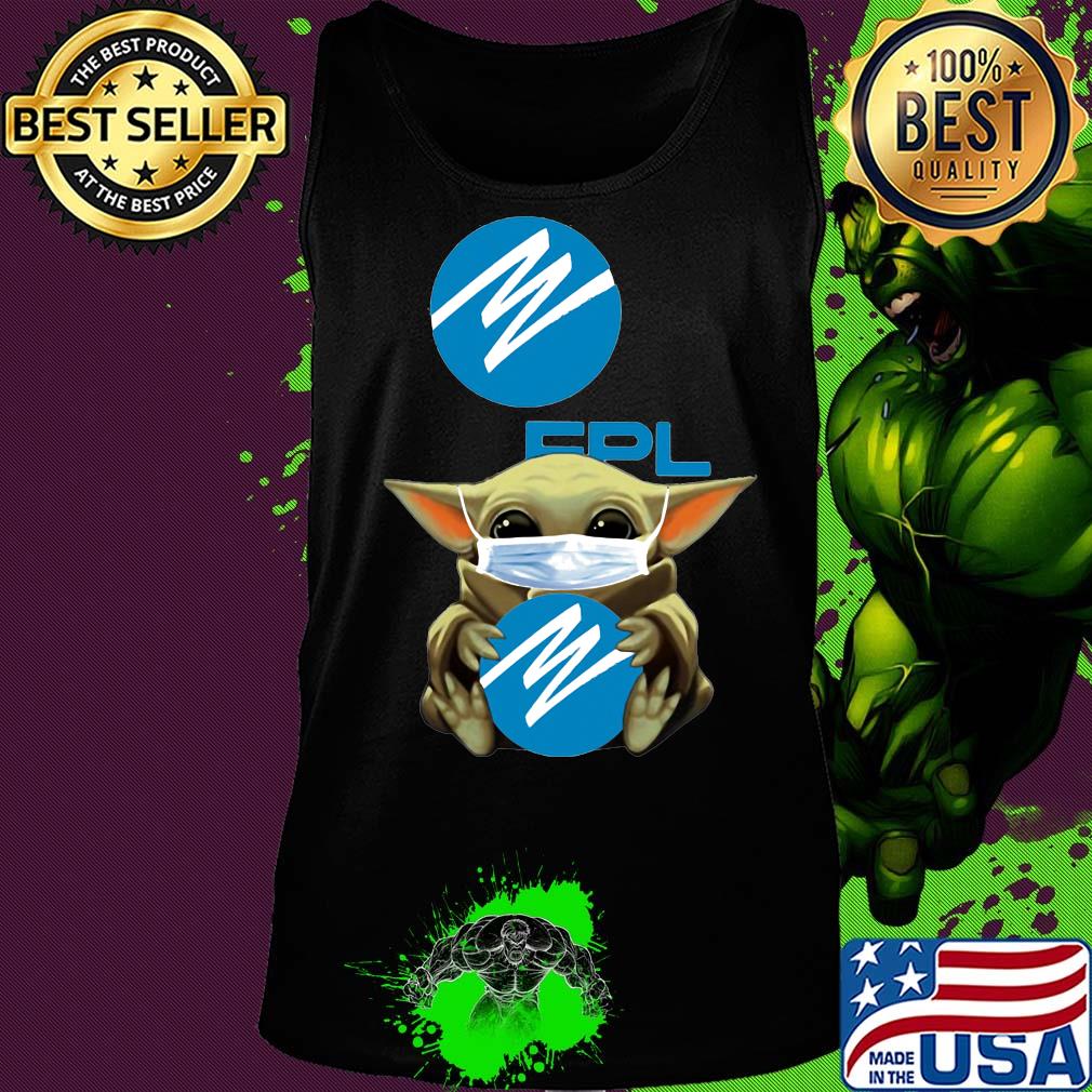 Star wars baby yoda mask hug florida power & light covid-19 s Tank top Star wars baby yoda mask hug florida power & light covid-19 s Tank top