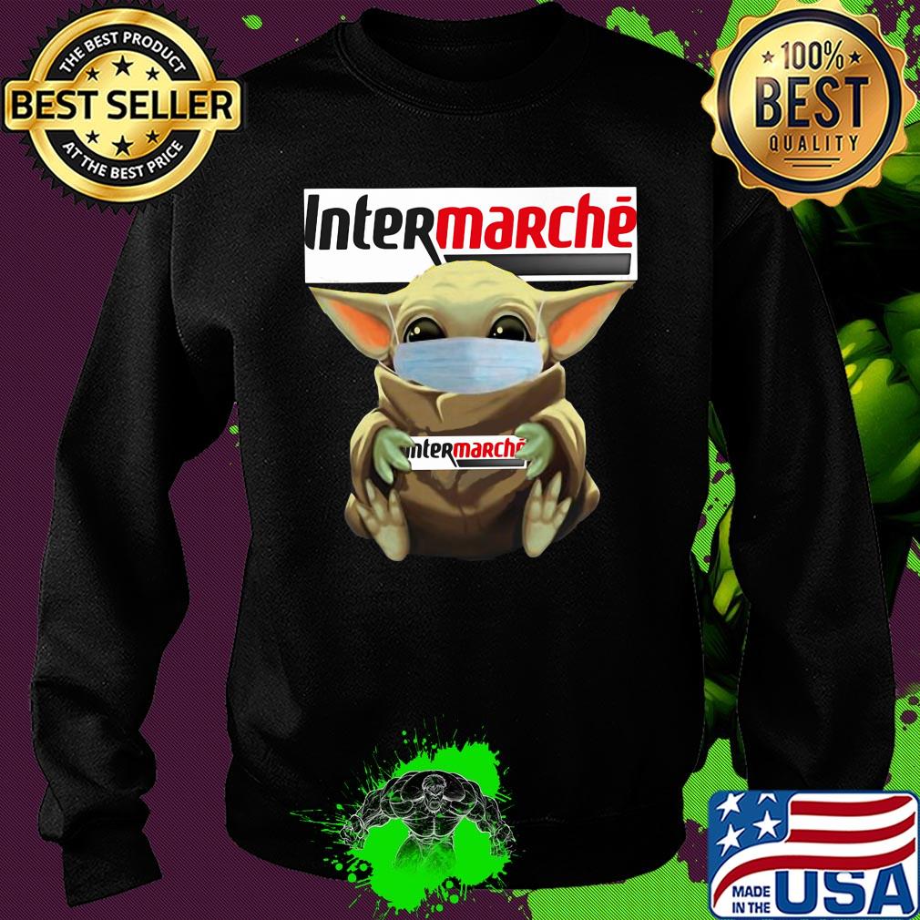 Star wars baby yoda mask hug intermarché covid-19 s Sweater Star wars baby yoda mask hug intermarché covid-19 s Sweater