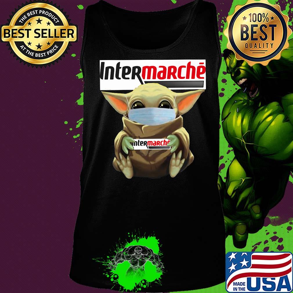 Star wars baby yoda mask hug intermarché covid-19 s Tank top Star wars baby yoda mask hug intermarché covid-19 s Tank top