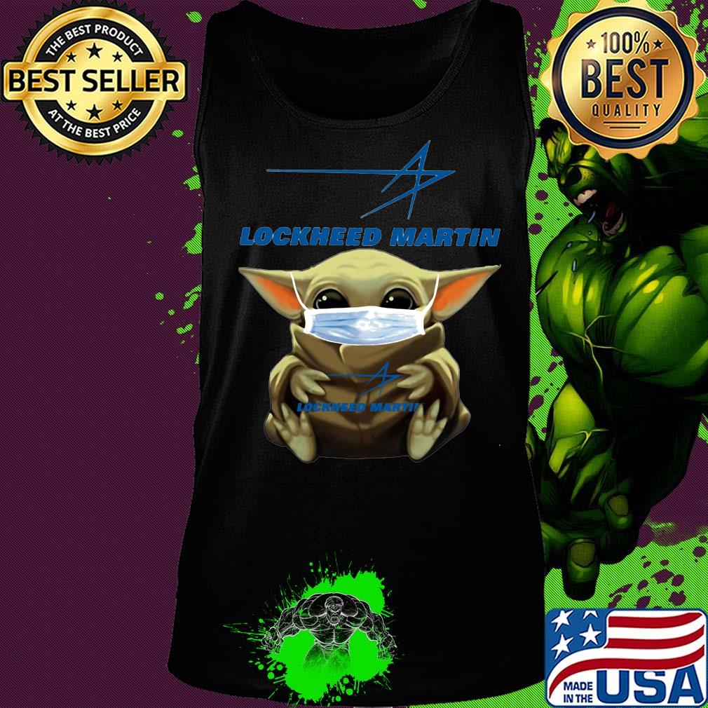 Star wars baby yoda mask hug lockheed martin covid-19 s Tank top Star wars baby yoda mask hug lockheed martin covid-19 s Tank top