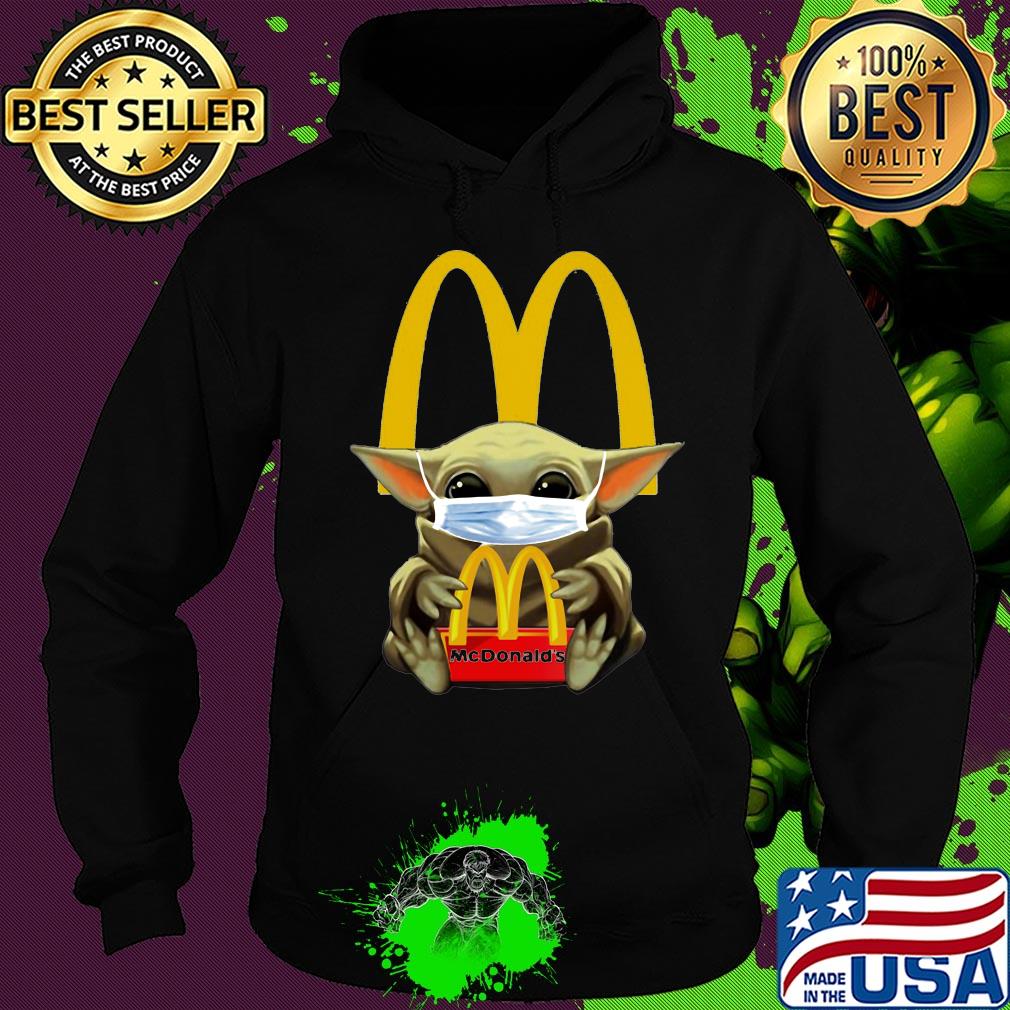 Star wars baby yoda mask hug mcdonald’s covid-19 s Hoodie Star wars baby yoda mask hug mcdonald’s covid-19 s Hoodie