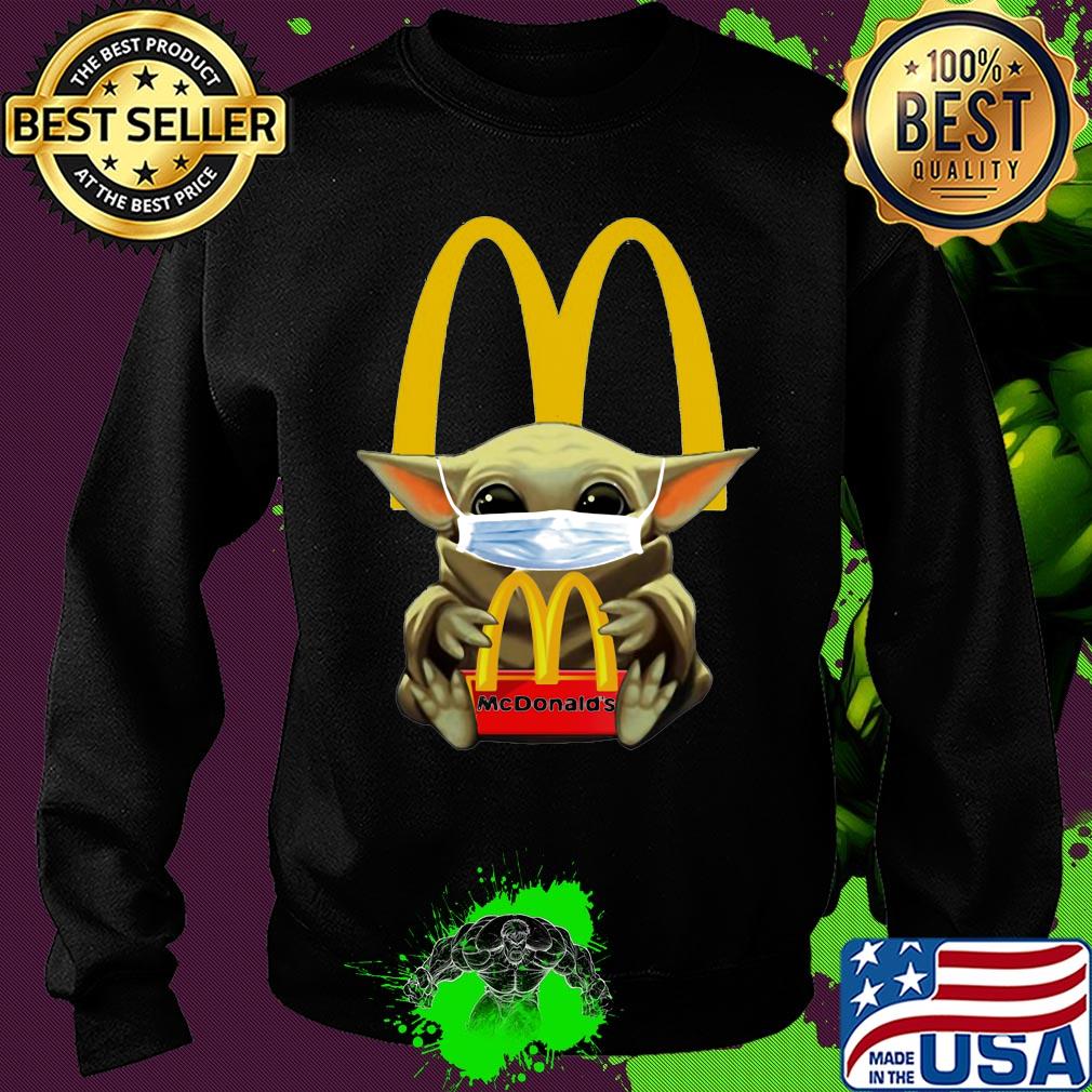 Star wars baby yoda mask hug mcdonald’s covid-19 s Sweater Star wars baby yoda mask hug mcdonald’s covid-19 s Sweater