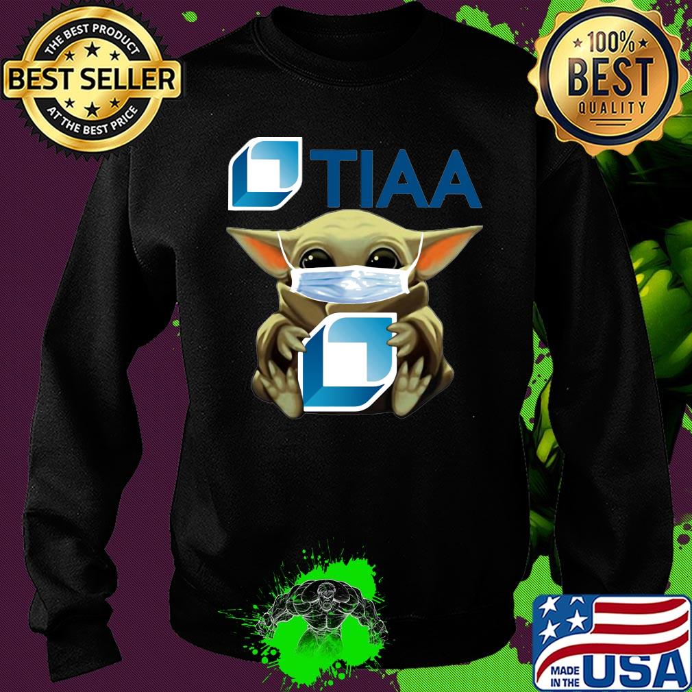 Star wars baby yoda mask hug tiaa covid-19 s Sweater Star wars baby yoda mask hug tiaa covid-19 s Sweater