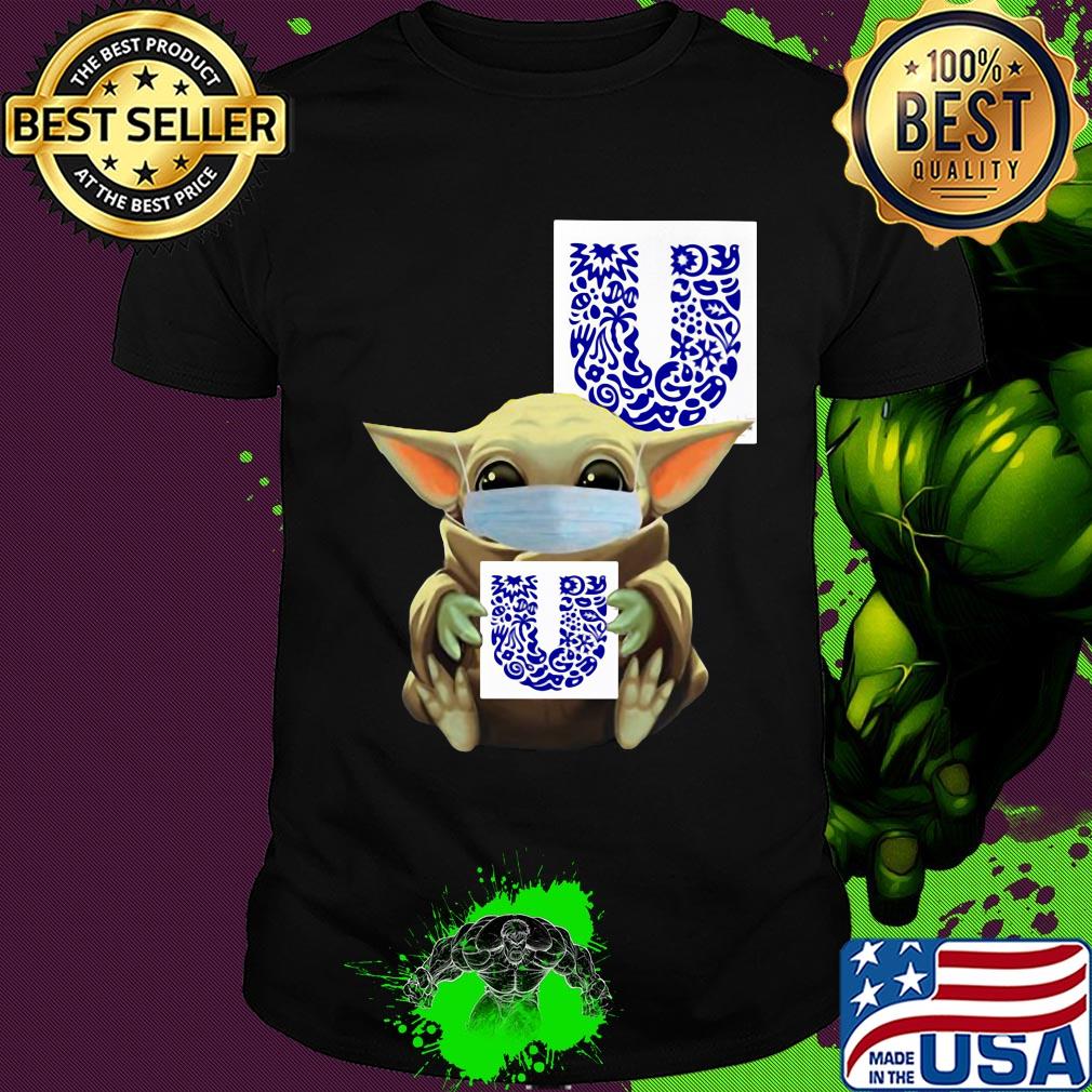 Star wars baby yoda mask hug unilever covid-19 shirt Star wars baby yoda mask hug unilever covid-19 shirt