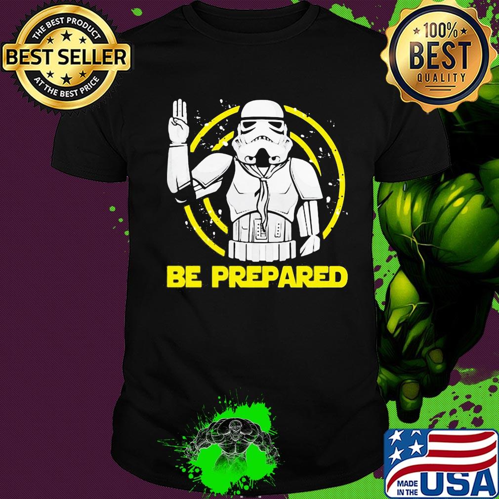 Star wars darth vader be prepared shirt