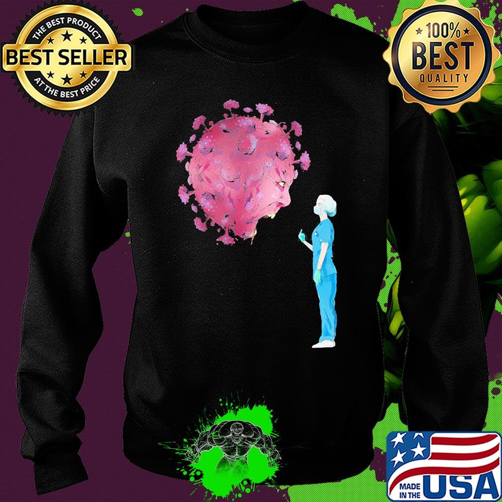 Strong Nurse Virus Corona Shirt Sweater Strong Nurse Virus Corona Shirt Sweater