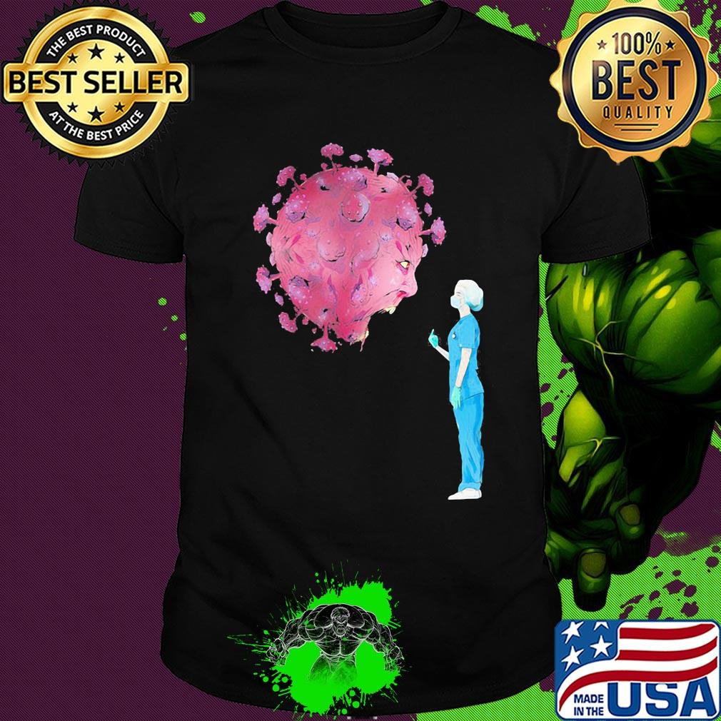 Strong Nurse Virus Corona Shirt