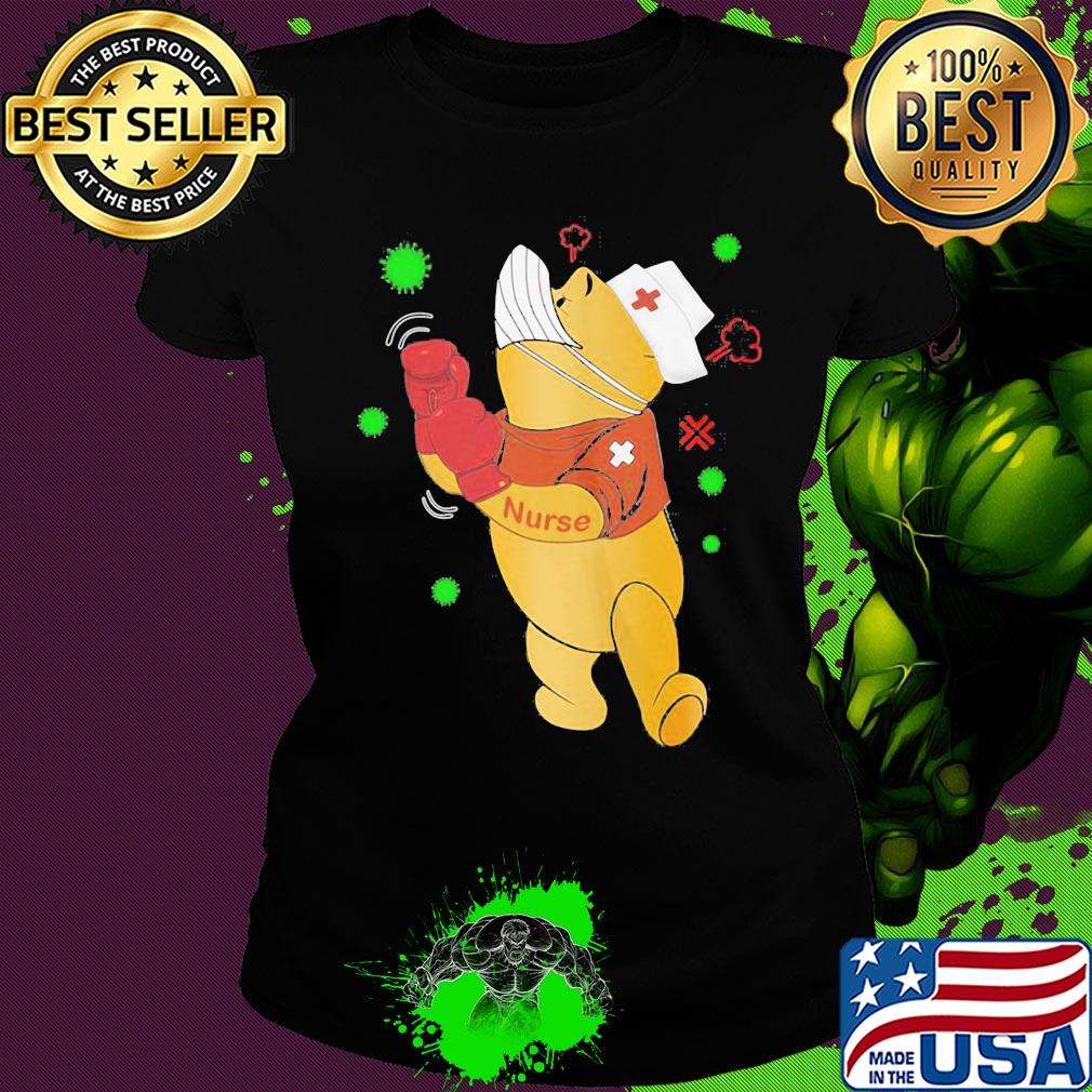 Strong Pooh bear nurse boxing Covid-19 s 16 Strong Pooh bear nurse boxing Covid-19 s 16