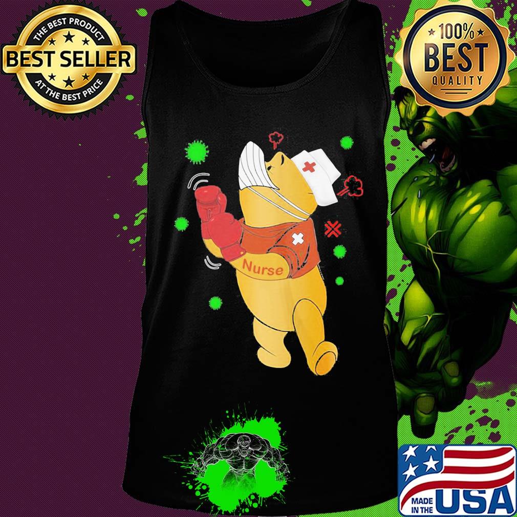 Strong Pooh bear nurse boxing Covid-19 s 18 Strong Pooh bear nurse boxing Covid-19 s 18