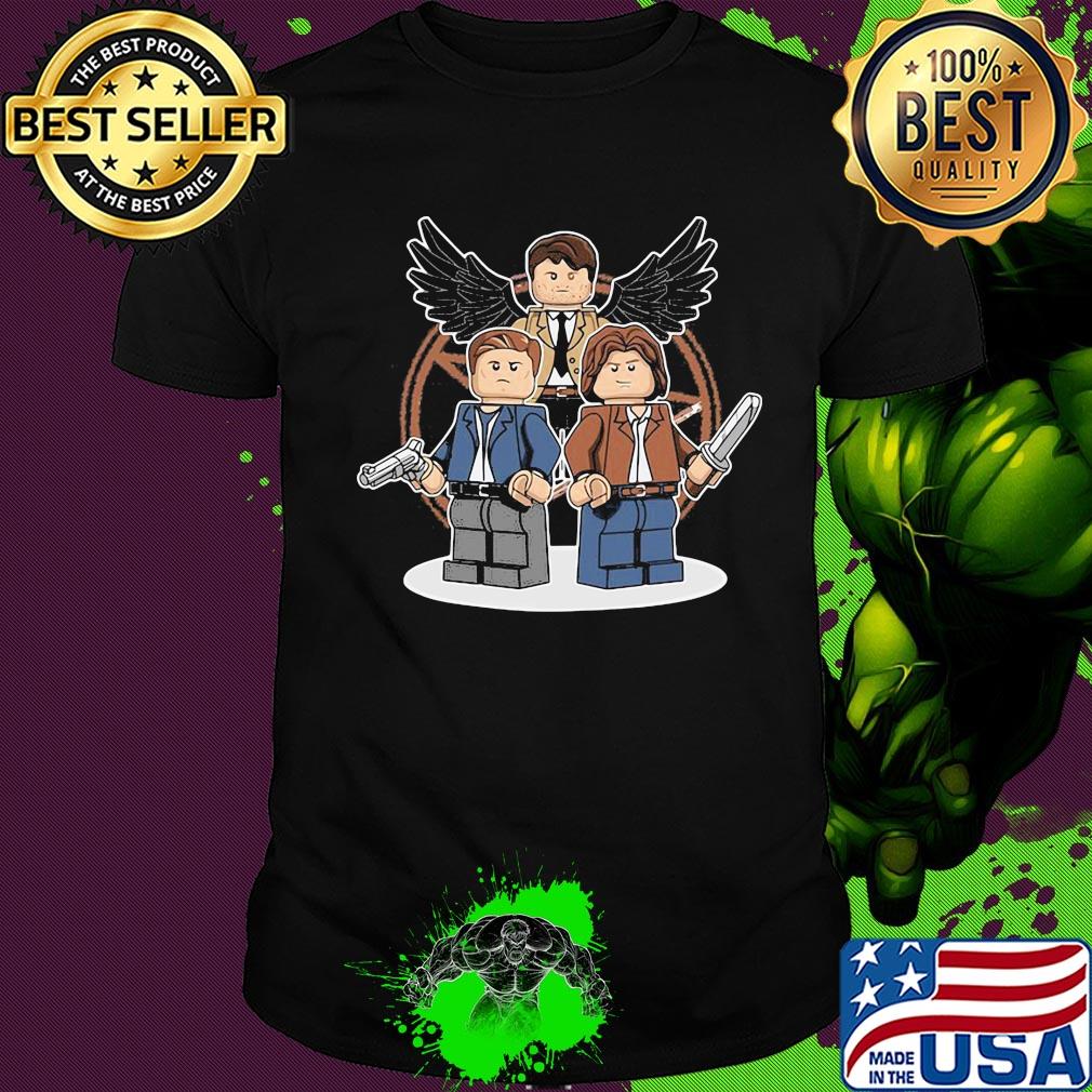 Supernatural dean and sam lego shirt