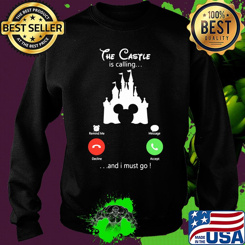 The castle is calling and I must go Mickey mouse Disney s Sweater The castle is calling and I must go Mickey mouse Disney s Sweater