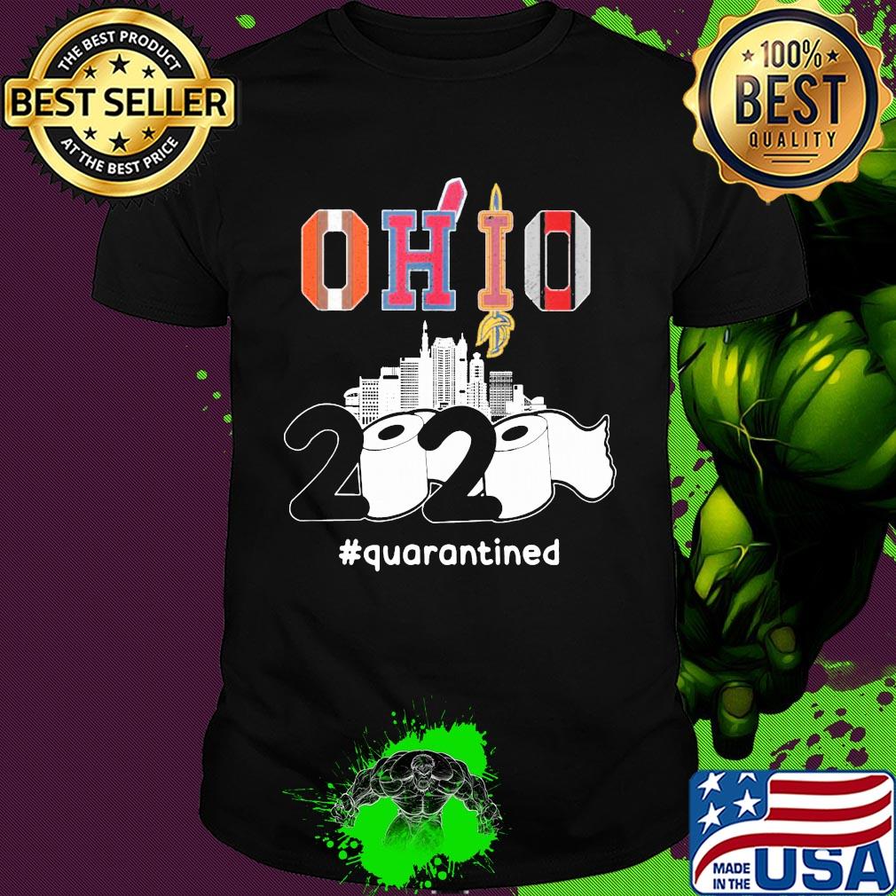 The cleveland cavaliers ohio 2020 quarantined toilet paper shirt