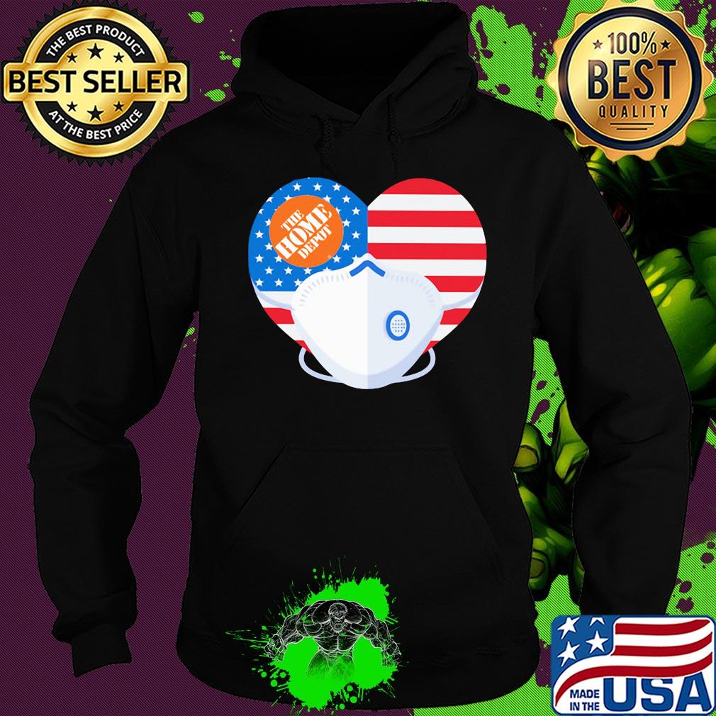 The home depot American flag veteran flag mask s Hoodie The home depot American flag veteran flag mask s Hoodie