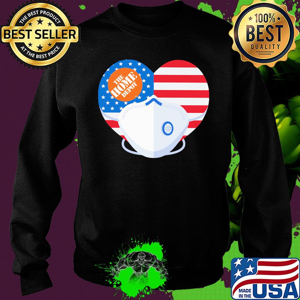 The home depot American flag veteran flag mask s Sweater The home depot American flag veteran flag mask s Sweater