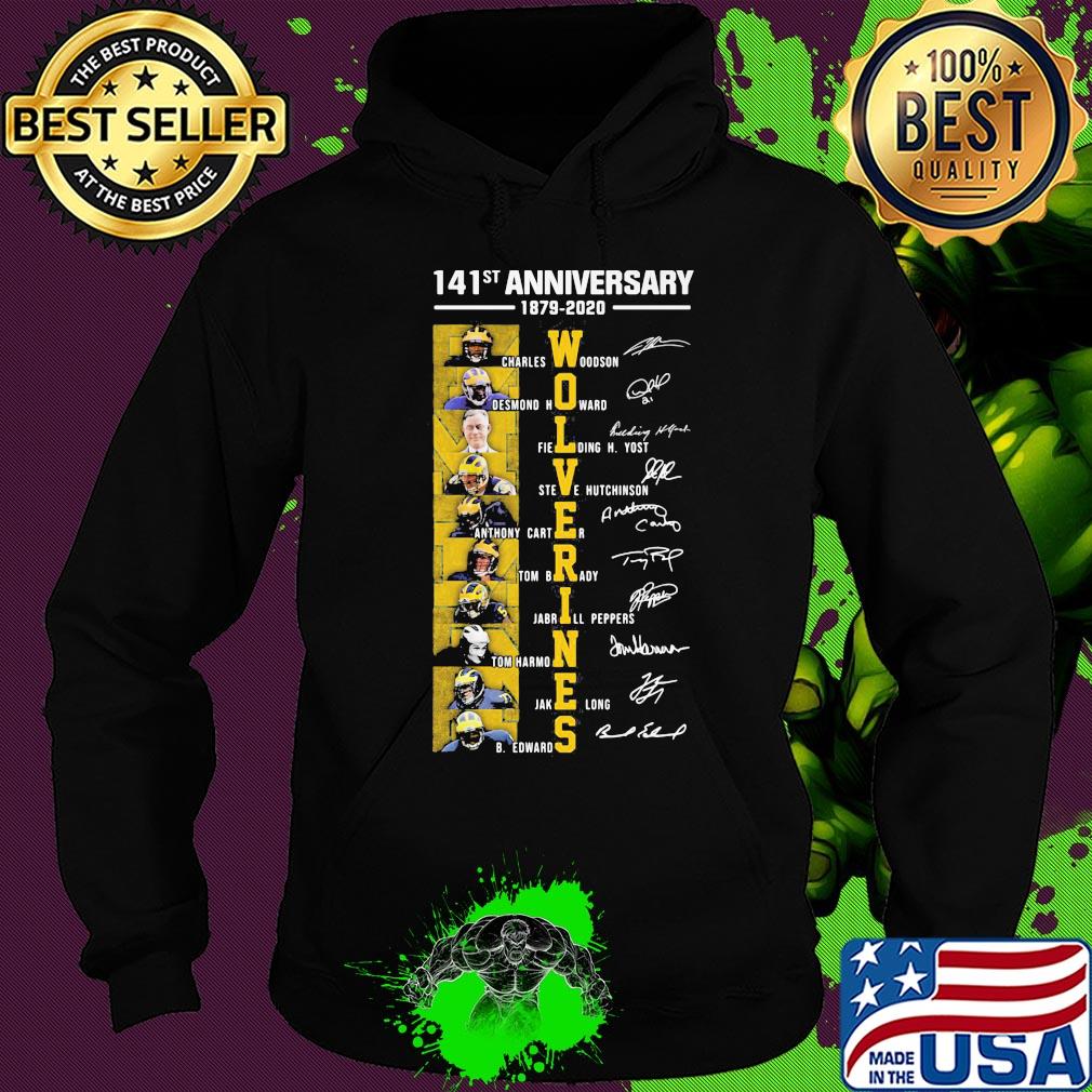 141st anniversary 1879 2020 michigan wolverines football team s Hoodie 141st anniversary 1879 2020 michigan wolverines football team s Hoodie