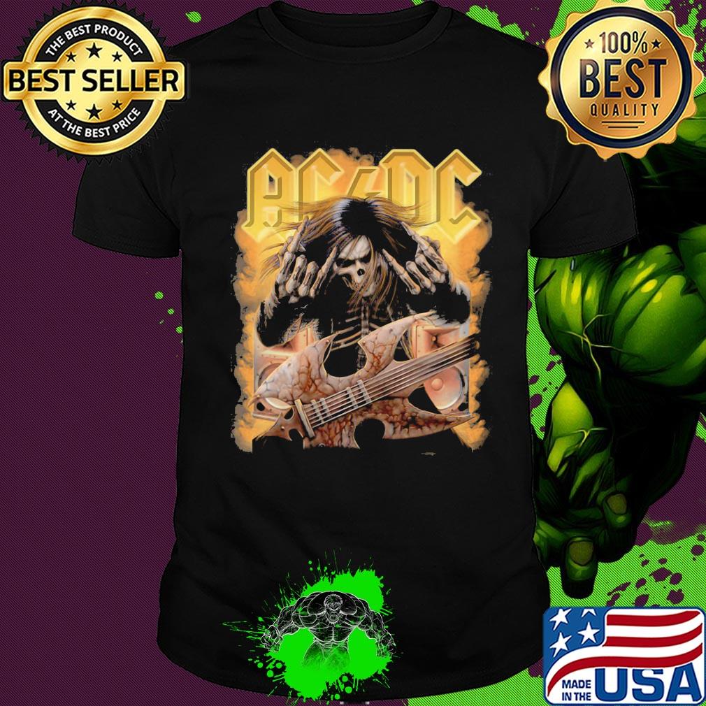 ACDC Rock Band Skull shirt
