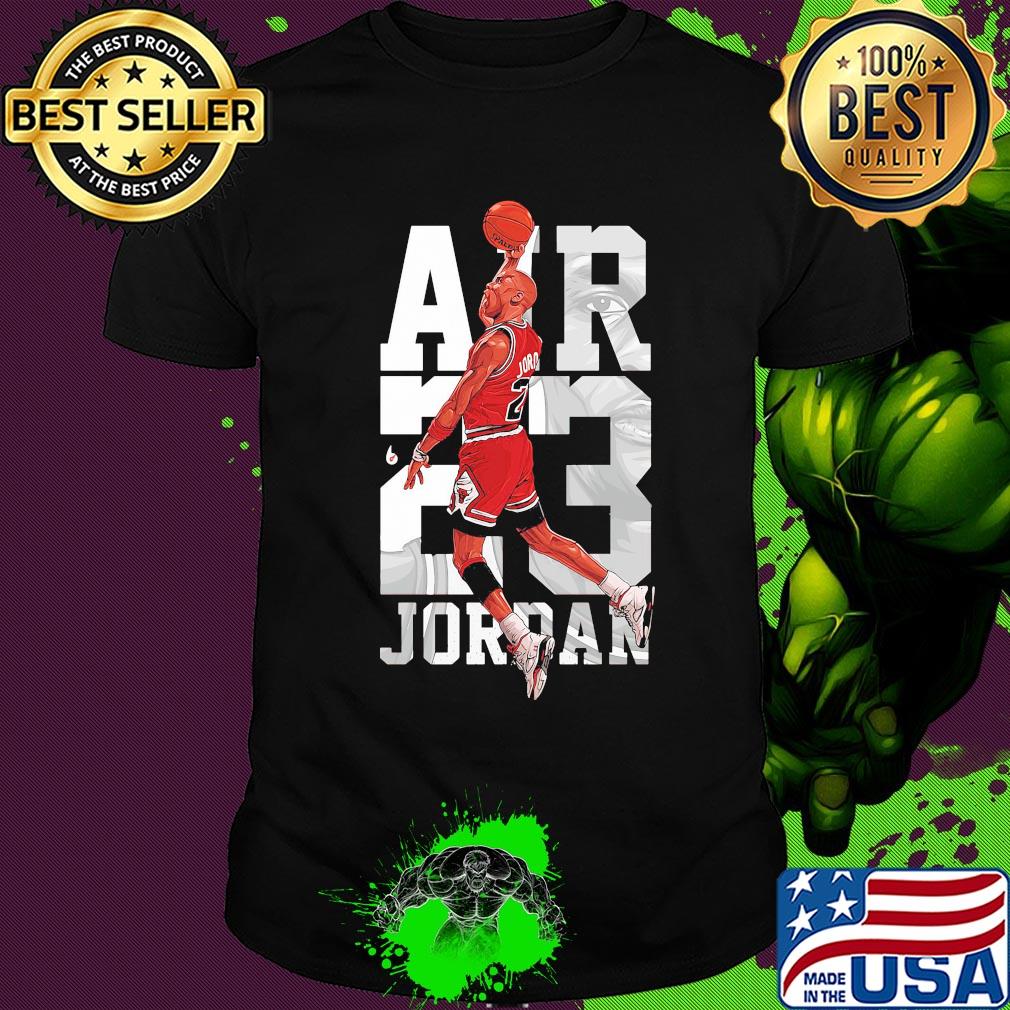 Air 23 jordan player basketball nba chicago bulls shirt