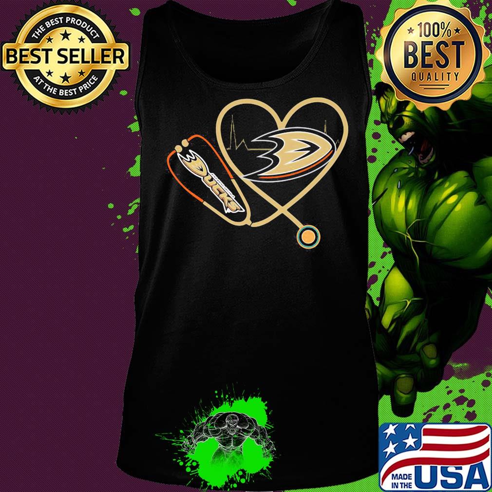 Anaheim ducks hockey stethoscope heart s Tank top Anaheim ducks hockey stethoscope heart s Tank top