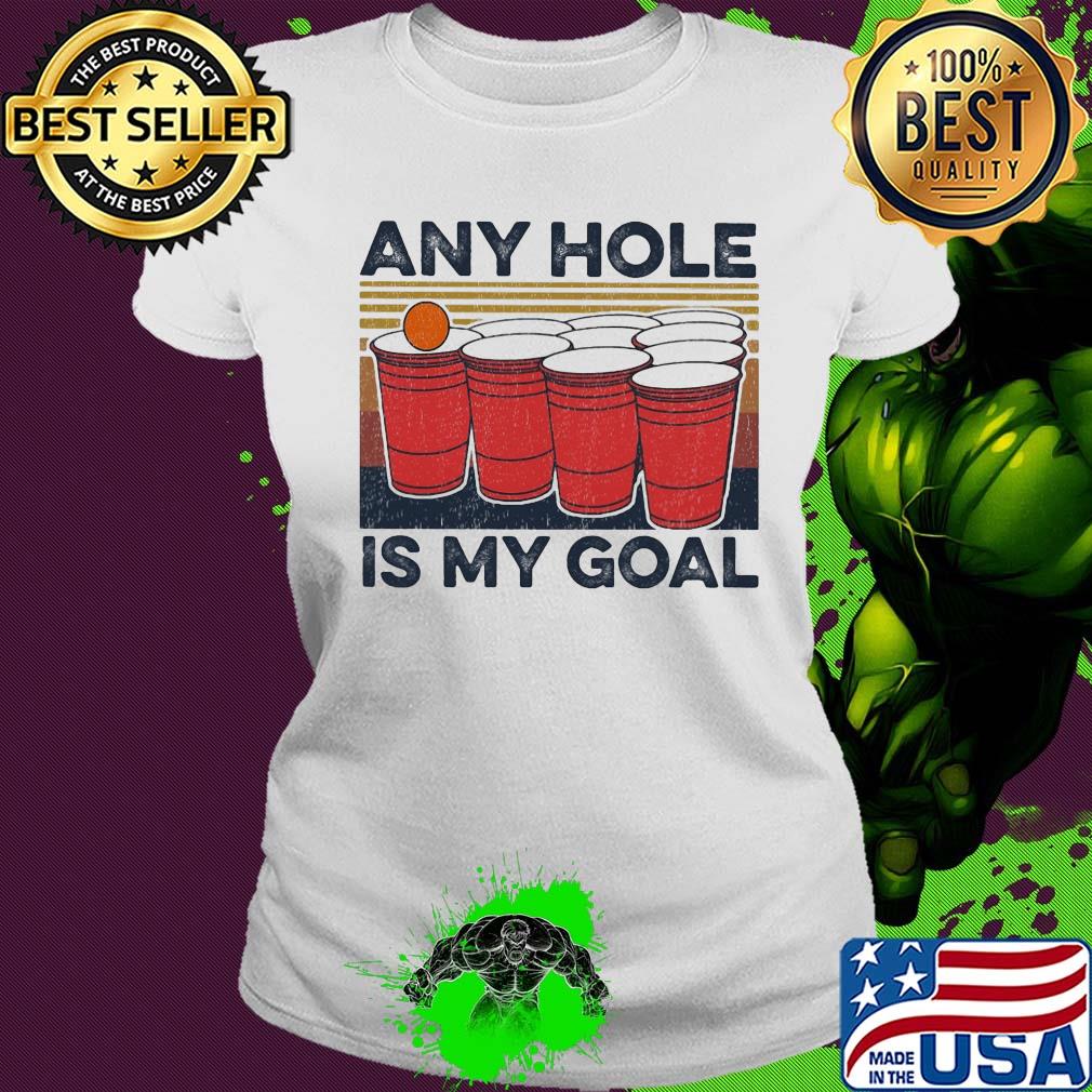 Any hole is my goal vintage s Ladies tee Any hole is my goal vintage s Ladies tee