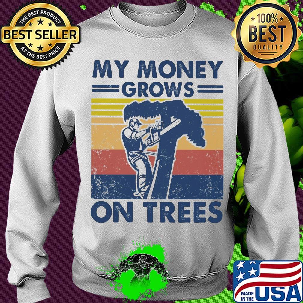 Arborist my money grows on trees vintage s Sweater Arborist my money grows on trees vintage s Sweater